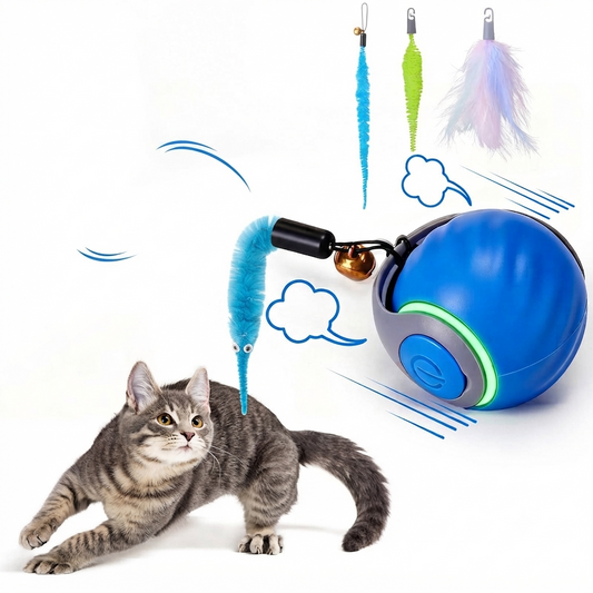 Pounce & Play™ Interactive Ball for Happier Cats
